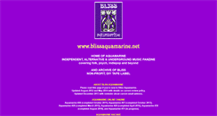 Desktop Screenshot of blissaquamarine.net
